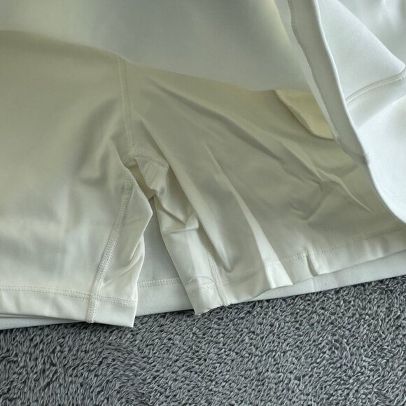 Mondetta High Rise Walking Skort L White Recycled Polyester & TENCEL™ NWT 1971 - Picture 8 of 12